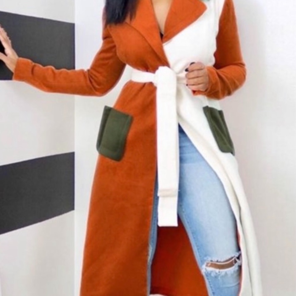 Pumpkin spice coat